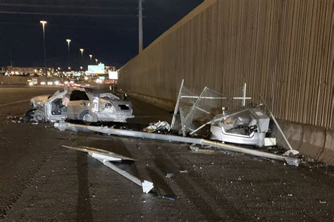 Las vegas accident today - Feb 2, 2022 · Robinson pleaded guilty just nine days before Saturday's deadly crash to speeding in Las Vegas in December and was fined $150, the Las Vegas Review-Journal reported, citing court documents. This ... 